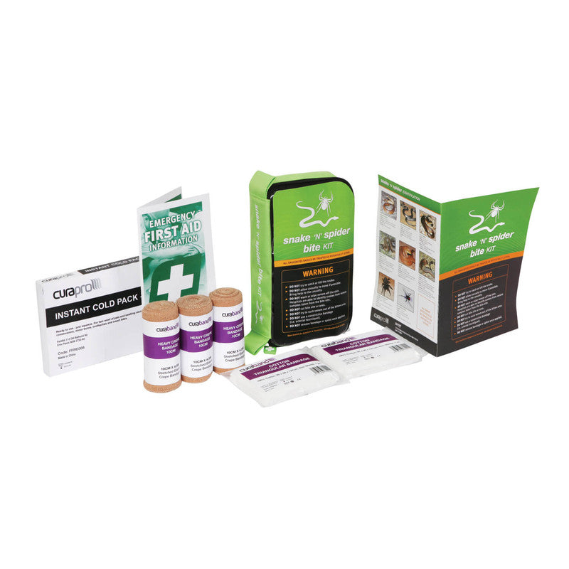 Fastaid First Aid Snake & Spider Bite Soft Pack Kit FANCS30 - Betontools Australia