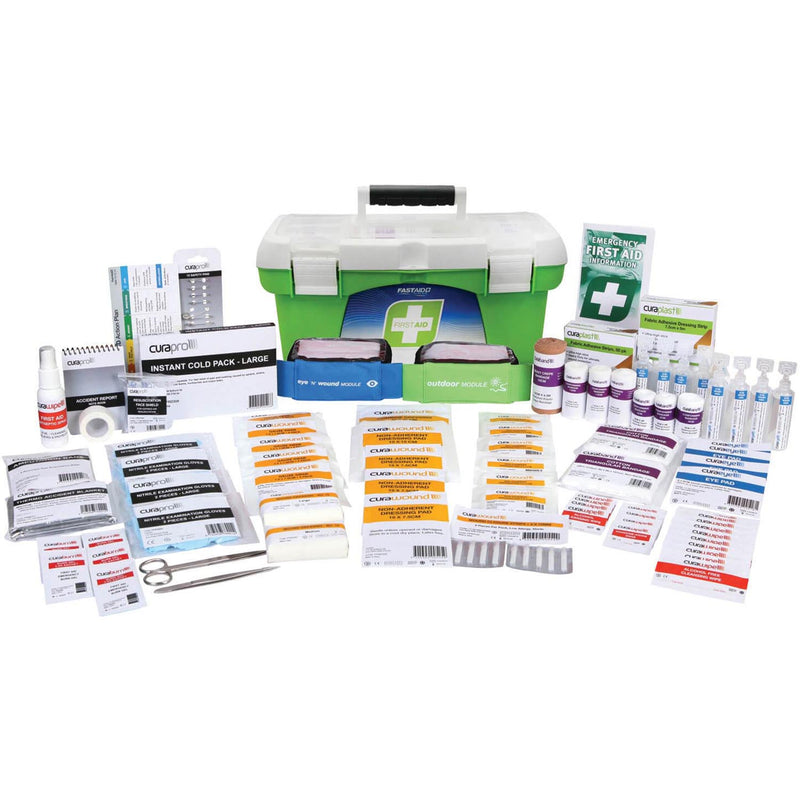 Fastaid First Aid R2 Constructa Max and 1 Tray Plastic Portable Kit FAR2C22 - Betontools Australia