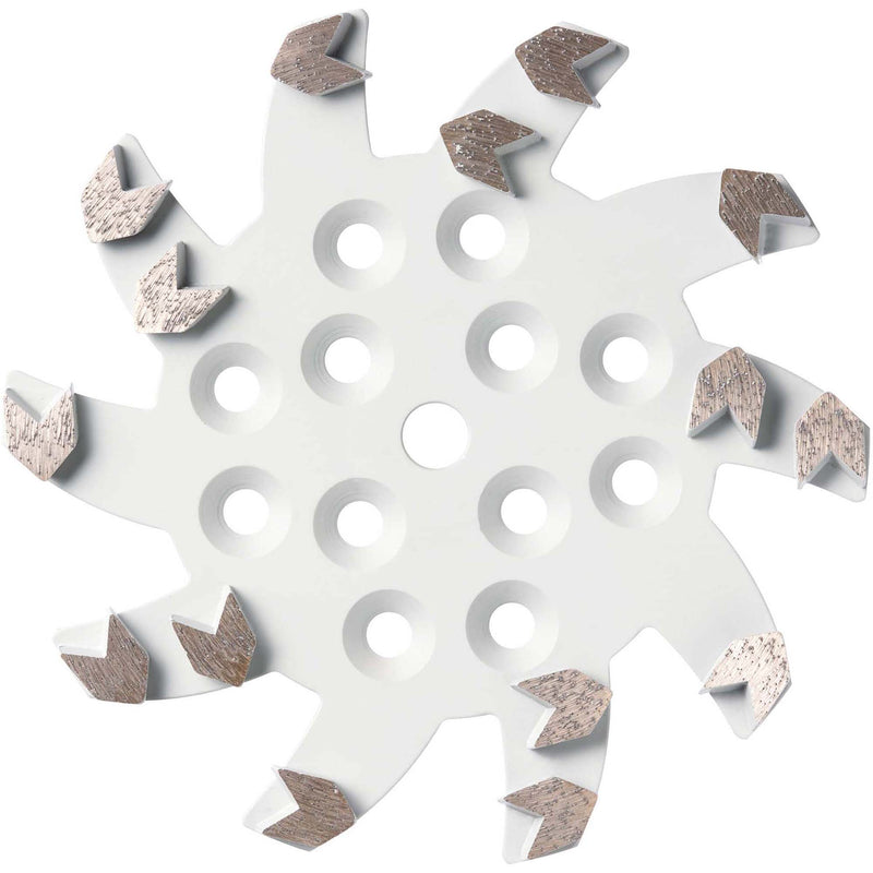 Flextool BladeTec 250mm (10") 30/40G General Purpose Soft Bond Diamond Concrete Grinding Plate