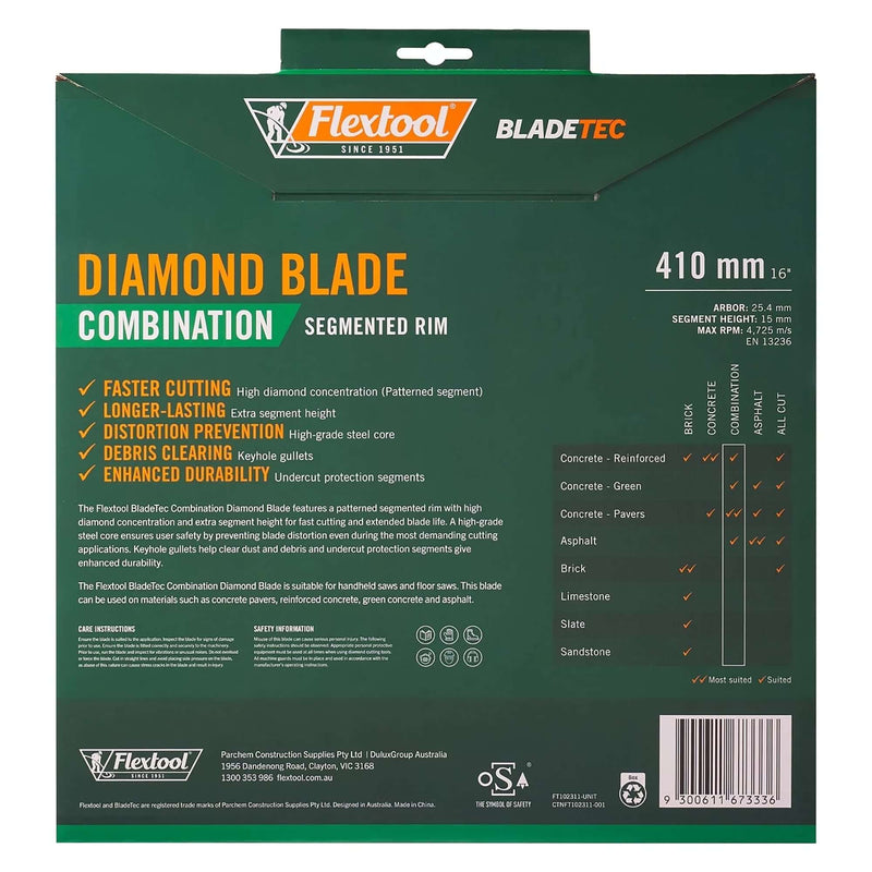 Flextool BladeTec Diamond Blade - Combination