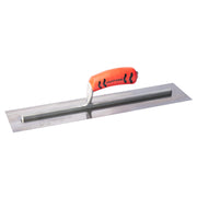 Kraft Tool Co Square Trowel Carbon Steel - ProForm Handle 18 x 4 inch