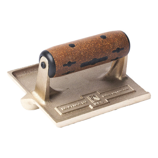 Kraft Tool Co Elite Series Hand Groover Bronze 150mm x 115mm - 6mm x 12.5mm - Cork Handle - FT4K0058-UNIT - CFE303K