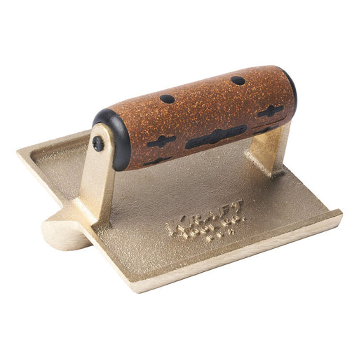Kraft Tool Co Elite Series Hand Groover Bronze 150mm x 115mm - 6mm x 19mm - Cork Handle - FT4K0059-UNIT - CFE305K