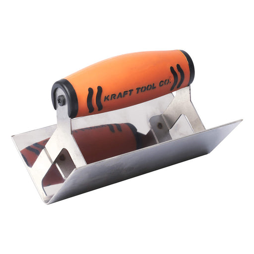 Kraft Tool Co Outside Corner Step Tool Stainless Steel 150mm x 65mm x 6mm  - ProForm Handle - FT4K0062-UNIT - CF126PF