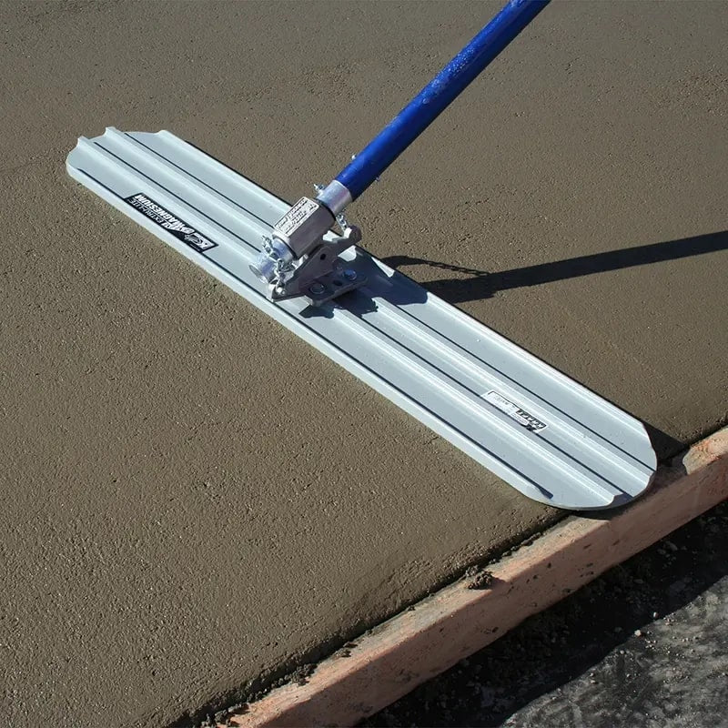 Kraft Tool Co Magnesium Bull Float Round End 36 x 8 inch - Blade only