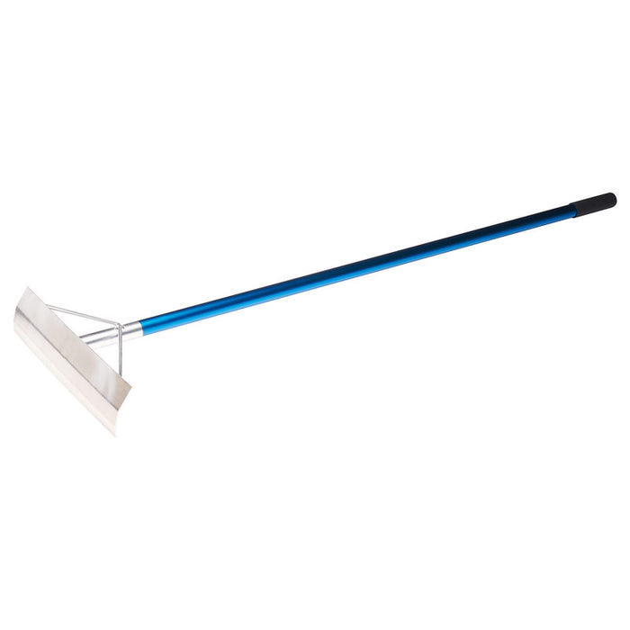 Kraft Tool Co Concrete Placing Rake All Aluminium 16 x 19-1/2 in - Foam Grip Handle - FT4K0100-UNIT - CC964