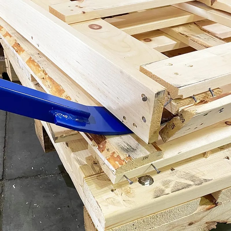 Kraft Tool Co Heavy-Duty Pry Bar 57 x 3 inch - Big John - FT4K0105-UNIT - GG630