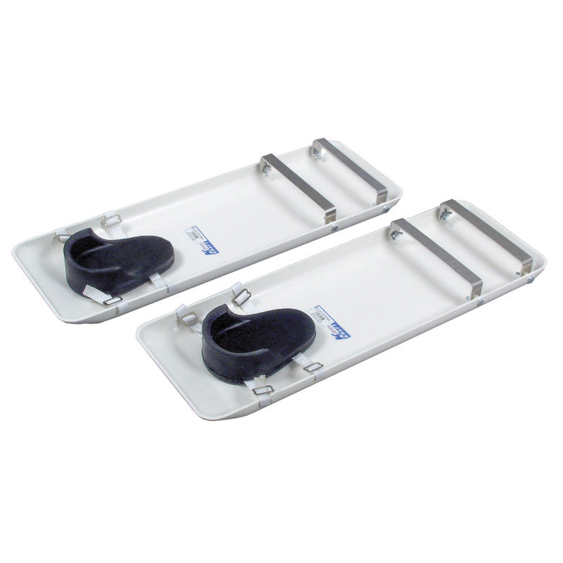 Kraft Tool Co Concrete Knee Board Sliders Plastic 30 x 10 inch - FT4K0107-UNIT - CC153