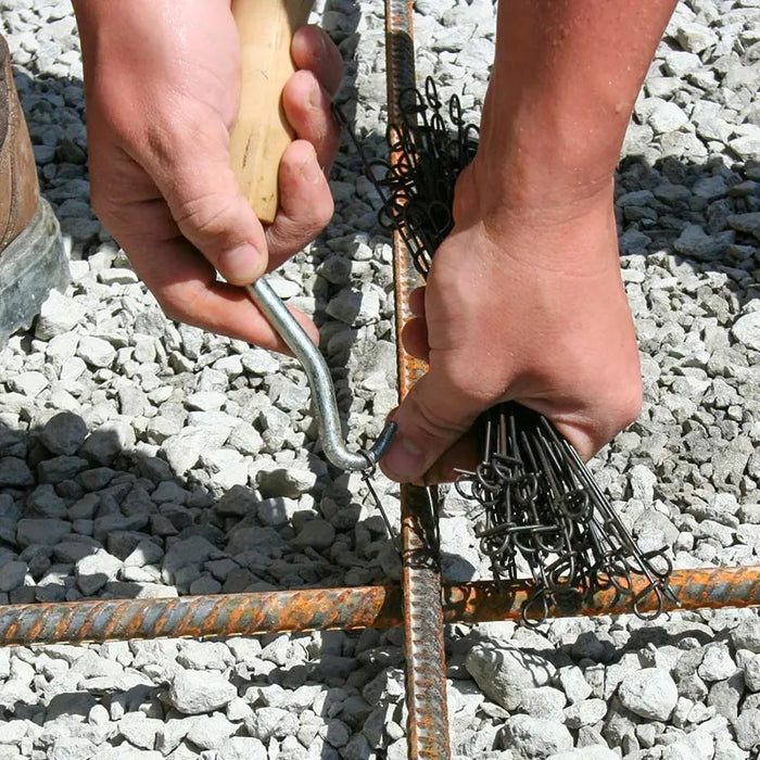 Kraft Tool Co Tie Wire Twister - Wood Handle - FT4K0110-UNIT - GG310