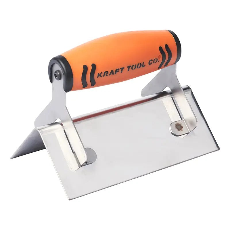 Kraft Tool Co 1/4 (6) in (mm) ProForm Handle Outside Corner Step Tool Stainless Steel