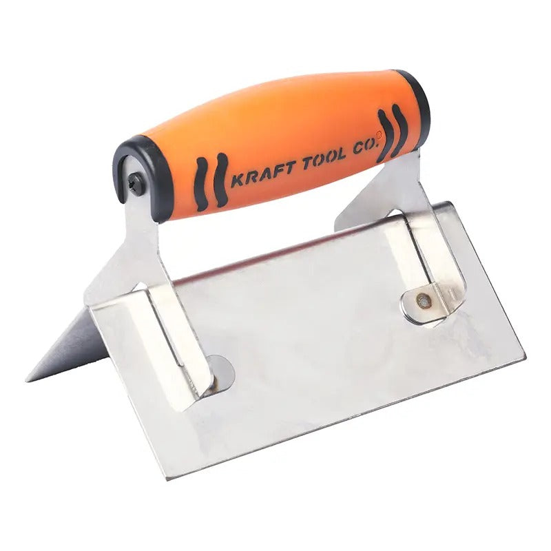 Kraft Tool Co 1/4 (6) in (mm) ProForm Handle Outside Corner Step Tool Stainless Steel