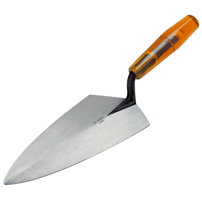 W.Rose Philadelphia Brick Trowel 12x5-1/4 inch - Plastic Handle - FT4K0120-UNIT - RO1410-12