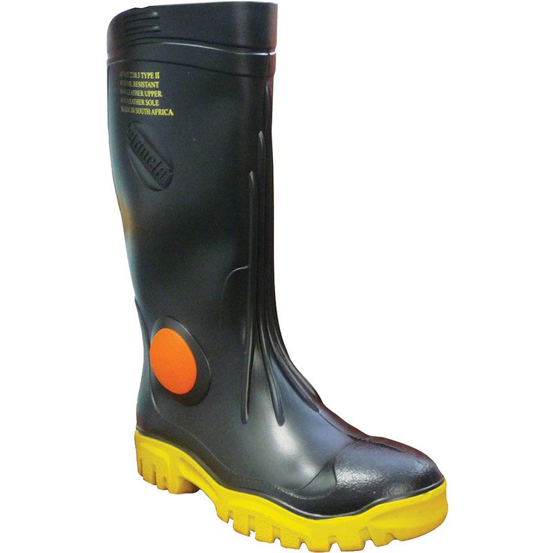 Maxisafe Stimela Foreman Black Safety Toe Gumboot