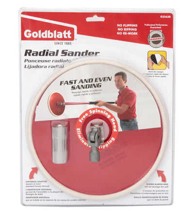 Goldblatt Radial Sander GBT25638 - Betontools Australia