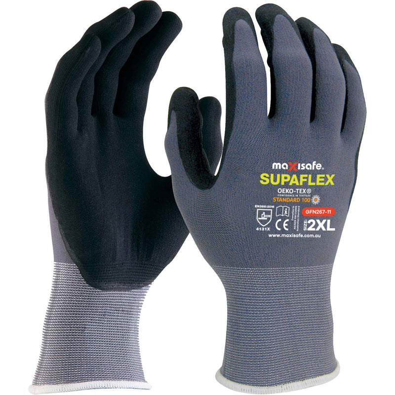 Maxisafe Supaflex Synthetic Synthetic Coated Gloves