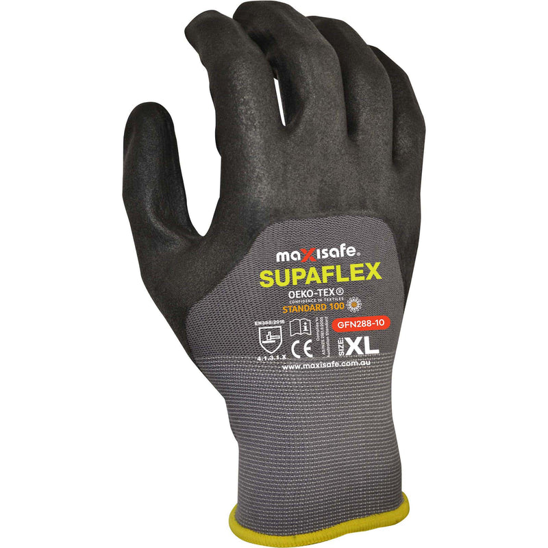 Maxisafe Supaflex 3/4 Coated Synthetic Synthetic Coated Gloves