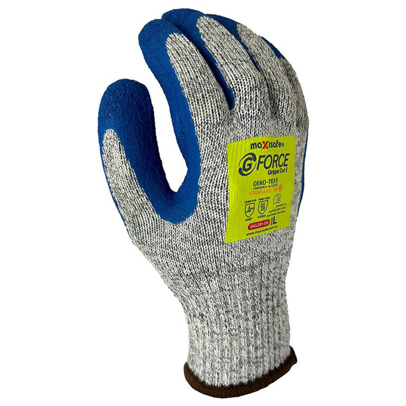 Maxisafe G-Force Grippa Cut 5 2XLarge Green Glove GKL251-11