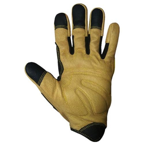 Maxisafe G-Force C5 Mechanics Tuff Oiler Glove with Leather Palm