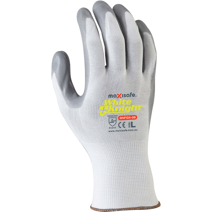 Maxisafe White Knight Synthetic Coated Gloves