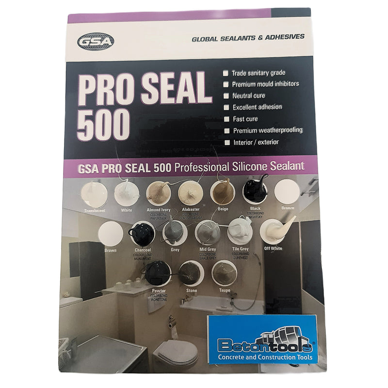 GSA Proseal 500 Silicone Sealants