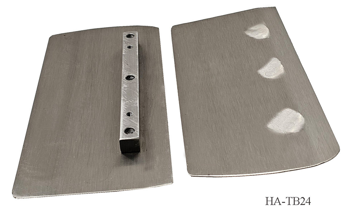 Hoppt 24" Set of 4 Trowel Blades Finishing 4.75' X 9" - TB24