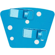 Thor Tools Trapezoid Bolt-On 2 Mini Jet PCD Segments with Half 10mm PCD HD2MJ10-LH - Betontools Australia