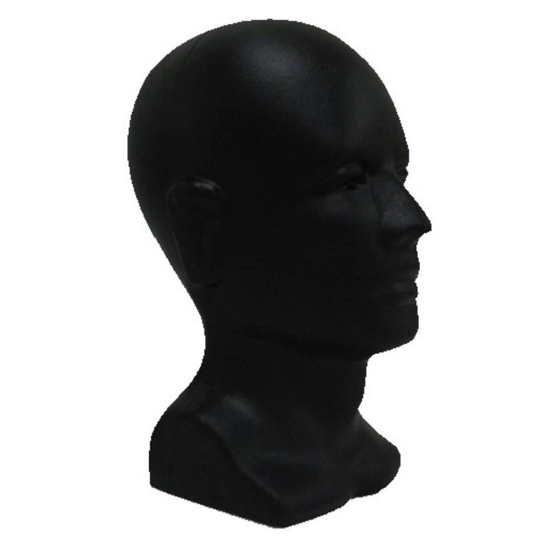 Maxisafe Moulded Head Display Black - HEAD-B
