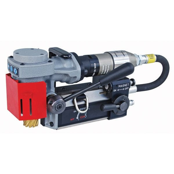 Holemaker 35mm X 25mm Air 35, Fully Atex 11 Certified, Pneumatic Magnetic Base Angle Drill