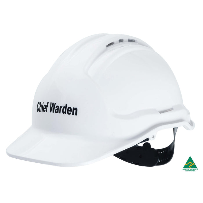 Maxisafe Tuffgard Hard Hat Chief Warden Kit - HTG57-WH-CW