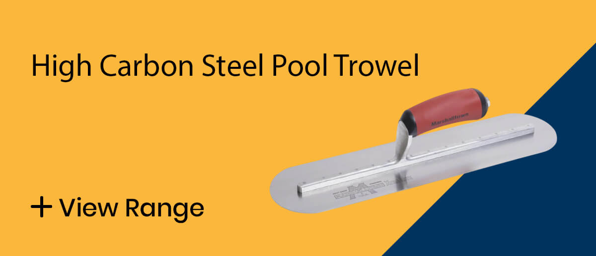 High Carbon Steel Pool Trowel