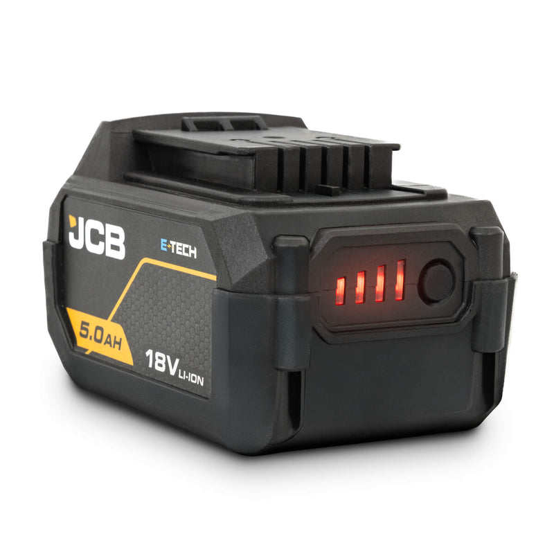 JCB 18V 5.0Ah E-TECH Li-Ion Battery for JCB 18V Cordless Tools