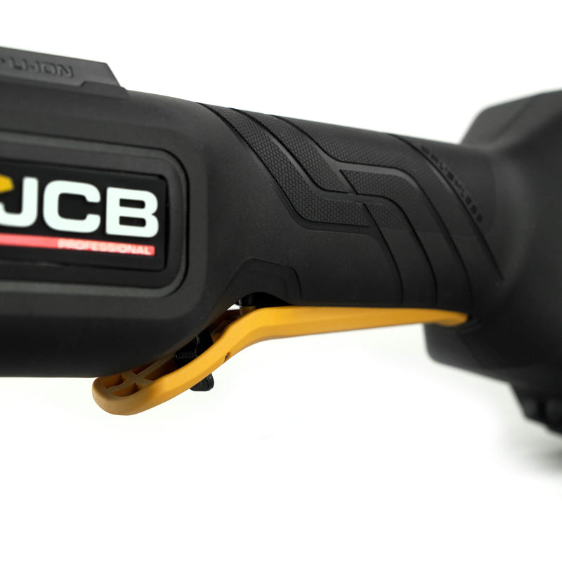 JCB 18V 125mm Brushless Paddle Switch Angle Grinder Skin