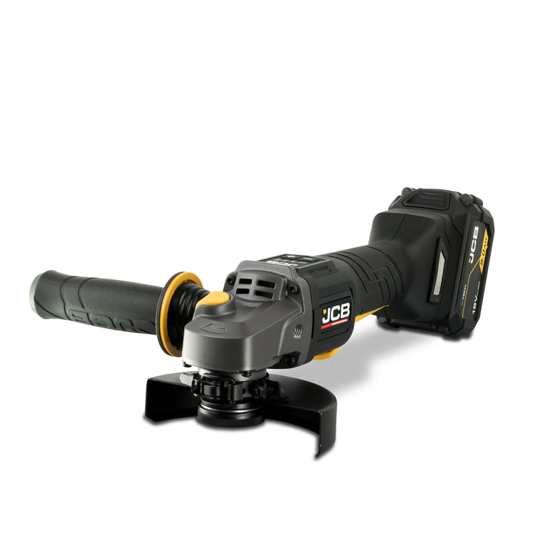 JCB 18V 125mm Brushless Paddle Switch Angle Grinder Skin