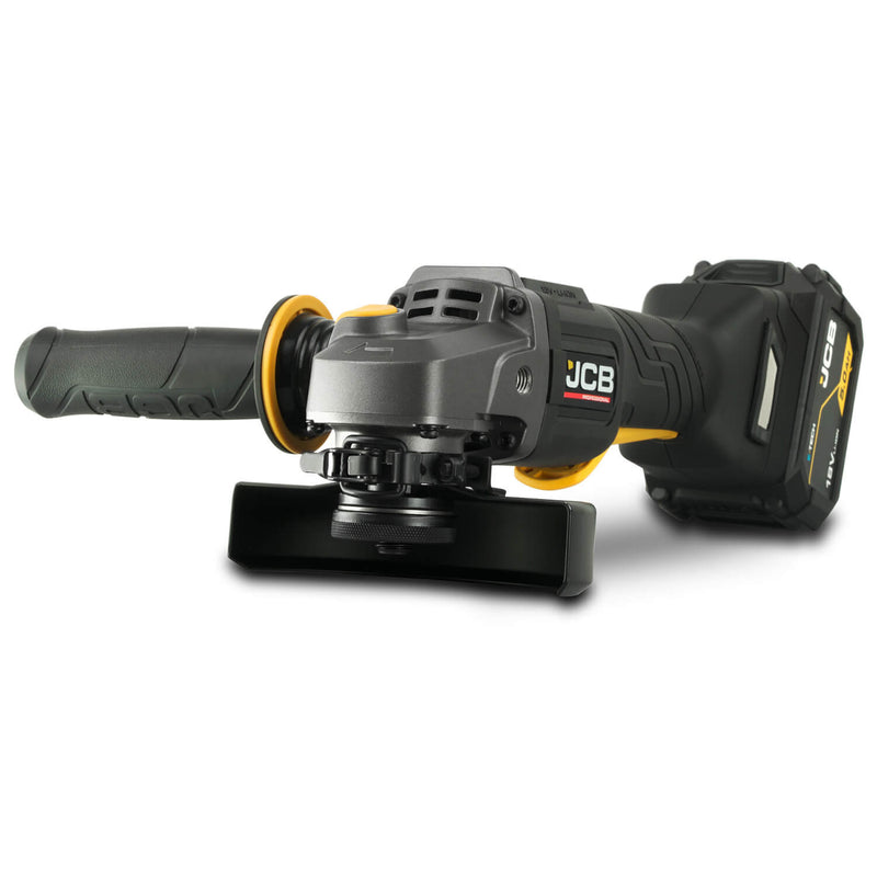 JCB 18V 125mm Brushless Paddle Switch Angle Grinder Skin