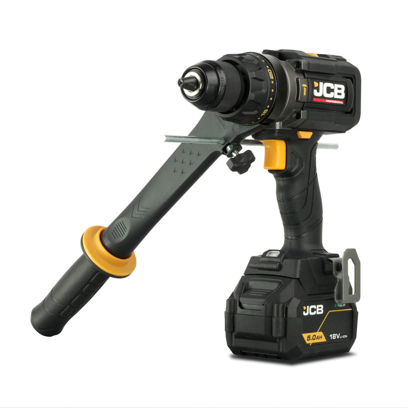 JCB 18V Brushless Combi Drill 160Nm Anti-Kickback Skin