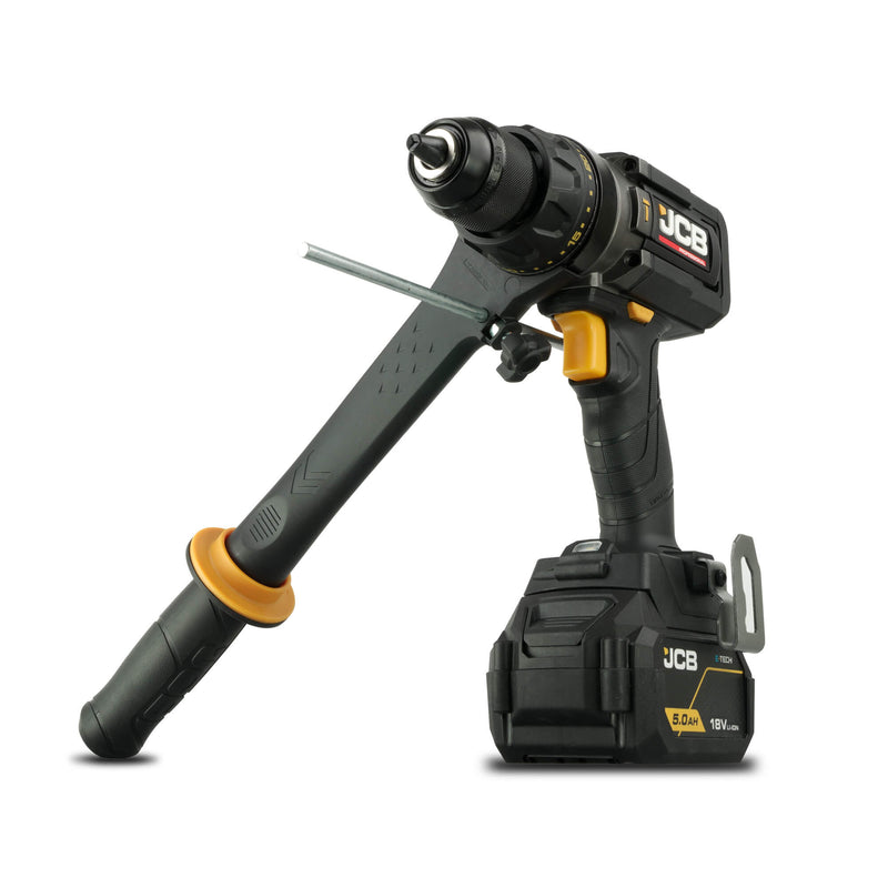 JCB 18V Brushless Combi Drill 160Nm Anti-Kickback Skin