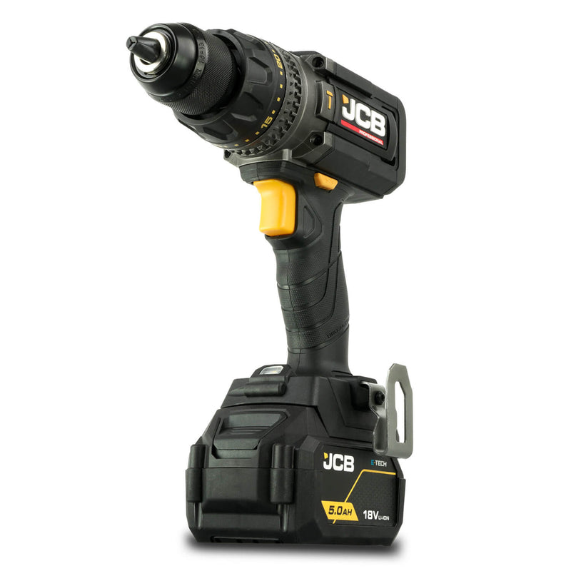JCB 18V Brushless Combi Drill 160Nm Anti-Kickback Skin