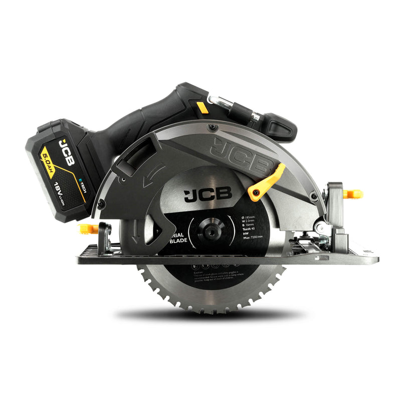 JCB PROFESSIONAL 185MM 18V Circular Saw