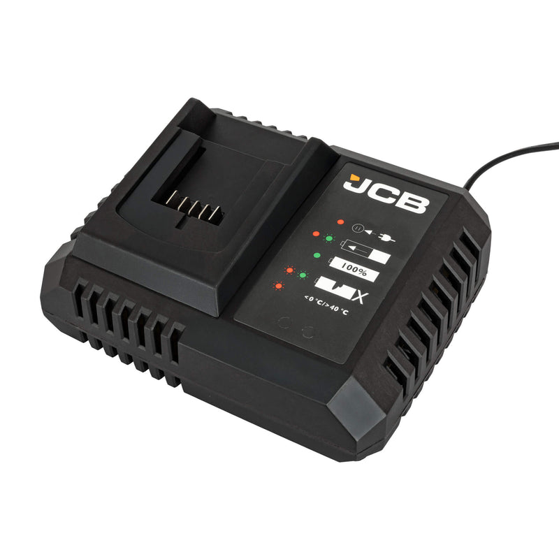 JCB 18V 9A Super Fast Charger for JCB 18V Li-Ion Batteries
