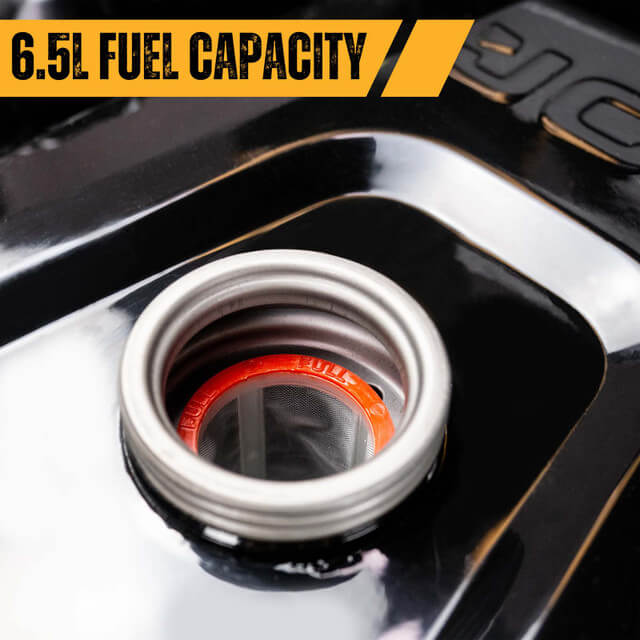 JCB PROFESSIONAL TOOLS Petrol Engine 457CC 15HP 4-stroke Recoil Start 25.4mm Horizontal Shaft