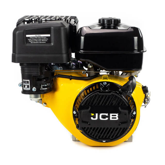JCB PROFESSIONAL TOOLS Petrol Engine 457CC 15HP 4-stroke Recoil Start 25.4mm Horizontal Shaft