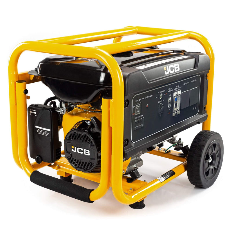 JCB G3600P 3.6kW Petrol Generator with Wheel Kit