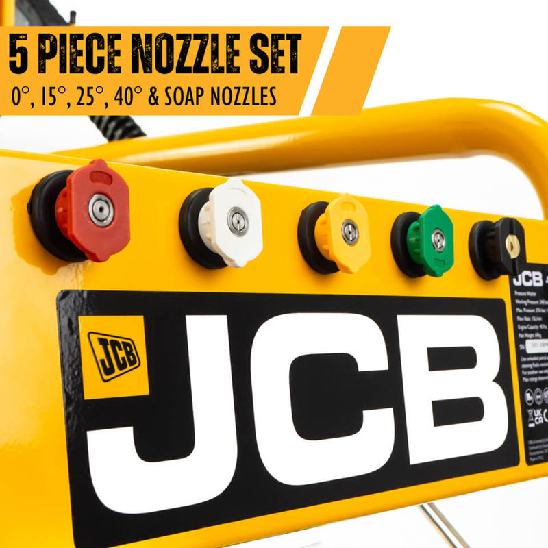 JCB PROFESSIONAL TOOLS 457CC 4000PSI Petrol Pressure Washer AR Triplex Pump