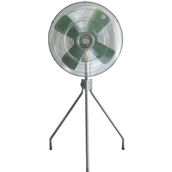 ITM Trademaster H.D. Industrial Fan, 24", 1 Speed, Oscillating, Pedestal