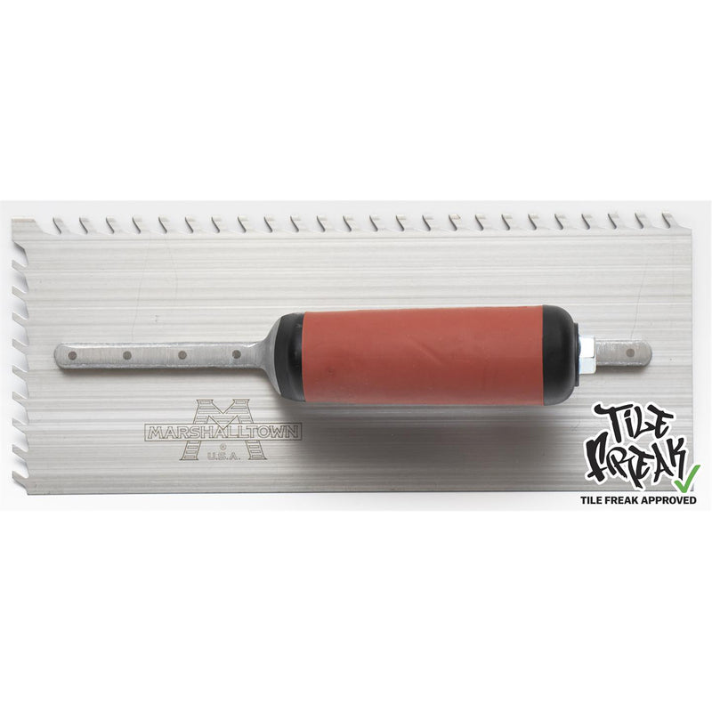 Marshalltown 279mm x 114mm Blade Tilers LayFlat 13mm Notched Trowel LF1211SD