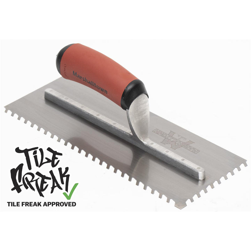 Marshalltown 406mm x 102mm Blade Tilers LayFlat 10mm Notched Trowel LF3816SD