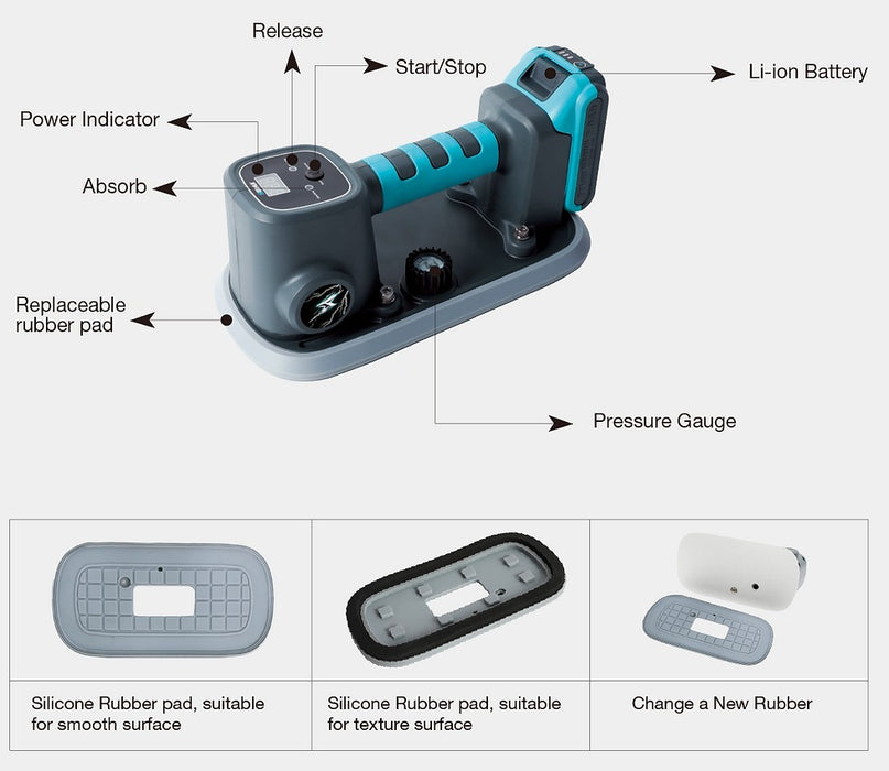 BIHUI Electric Vacuum Suction Cup - LFBSL(Aus)