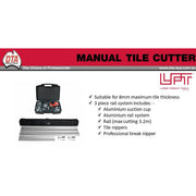 DTA Large Format Tile Cutter With 3 Piece Rail System - LFMTC - Betontools Australia