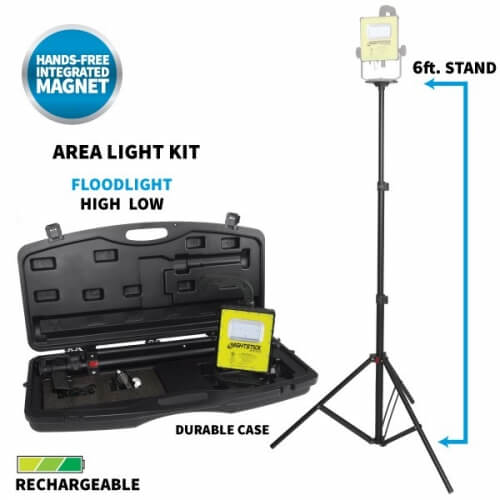Maxisafe Led Scene Light W/Tripod [Zone 0] Is Rechargeable  - LXPR-5592GCX