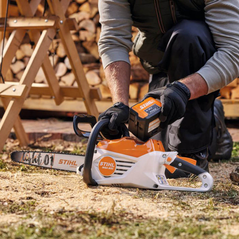 STIHL MSA 80.0 C-B 1/4"P SET with  AK System Cordless chain